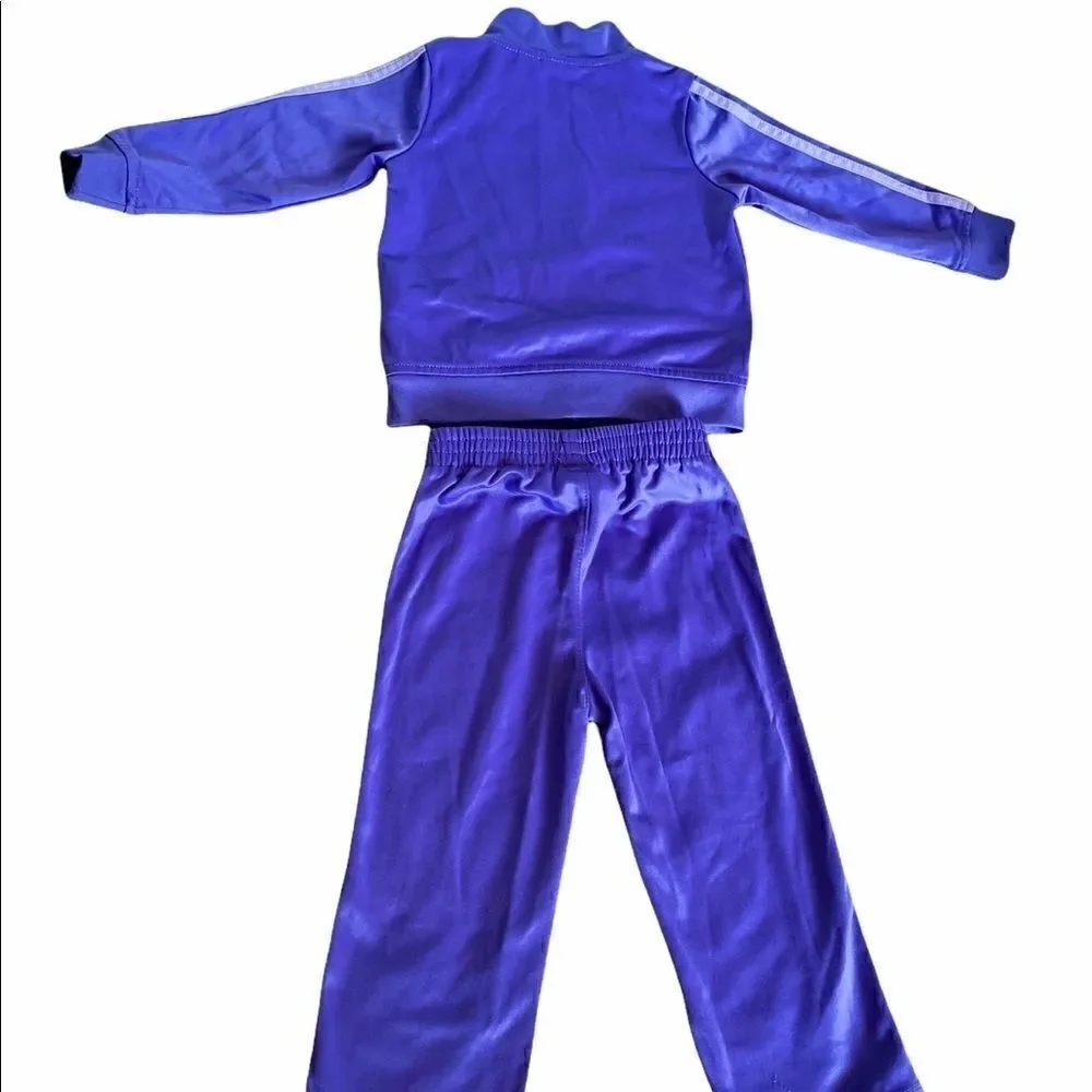 Puma Purple Zip Track Warm Up Suit 24 Months - Picture 4 of 5